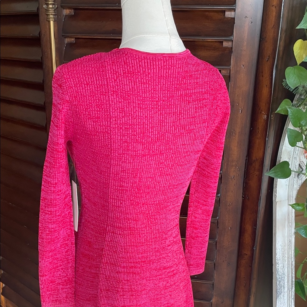 NWT Shoshanna Janet Fuchsia Mini Dress Small - Picture 9 of 10